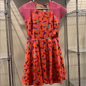 Colorful A line dress✨✨